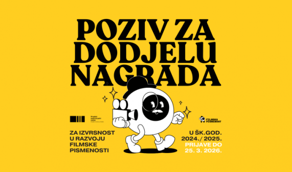 Poziv za dodjelu nagrada za izvrsnost u razvoju filmske pismenosti 2024./2025.